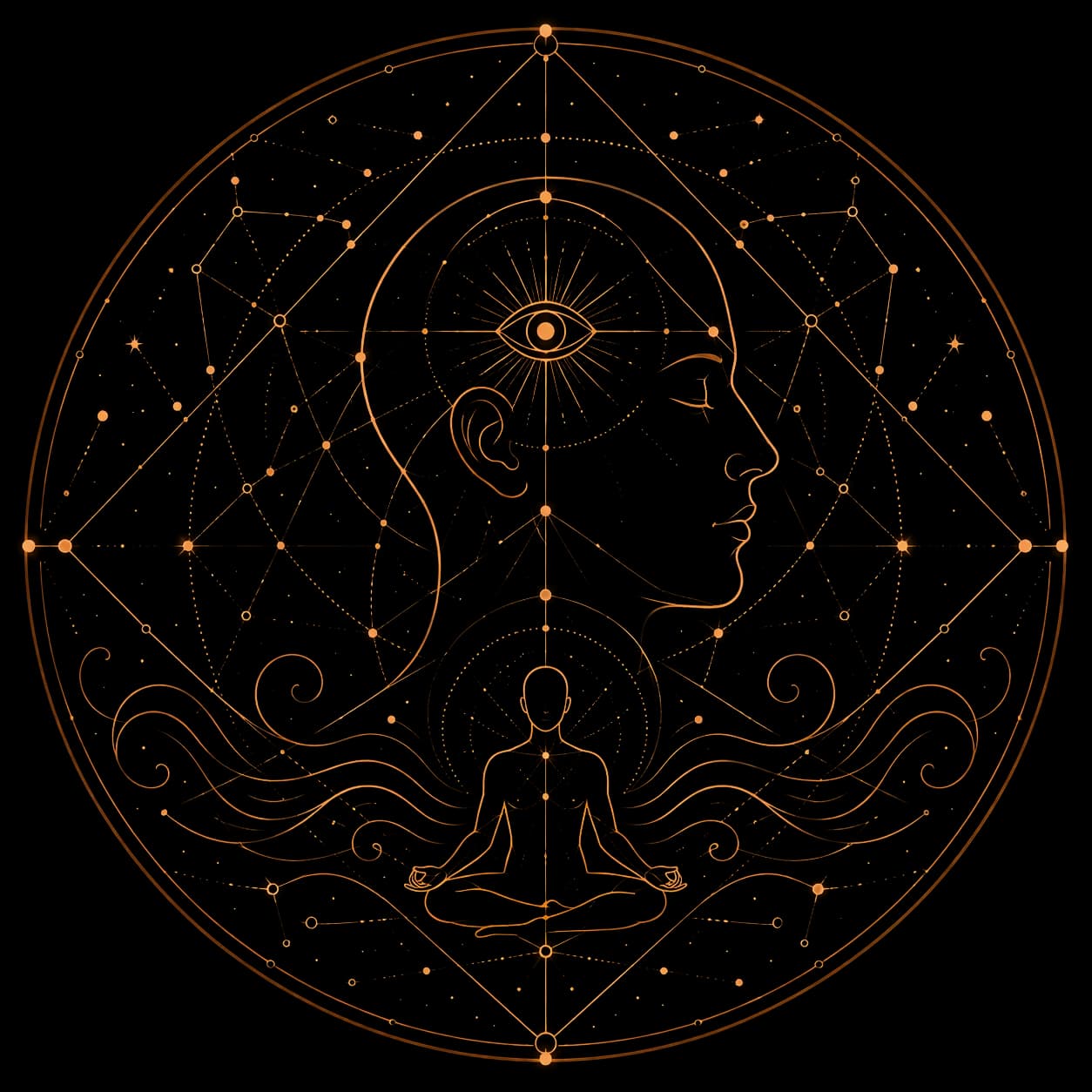 L'Osservatore — illustrazione dell'archetipo consapevolezza